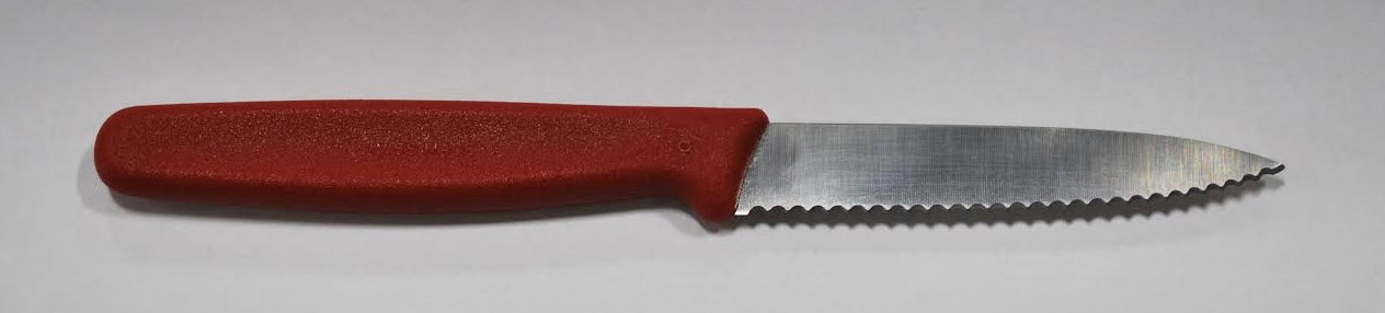 Red Handled Paring Knife (price is for 4 knives)