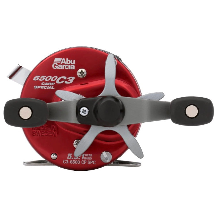 abu garcia carp reels Special C3-6500CRPSPC22 Round Baitcaster Bottom Dwellers Tackle helping you keep steady pressure on fish while maintaining even line lay and controlled casting NEW ABU GARCIA 6500TCCM CARPMASTER