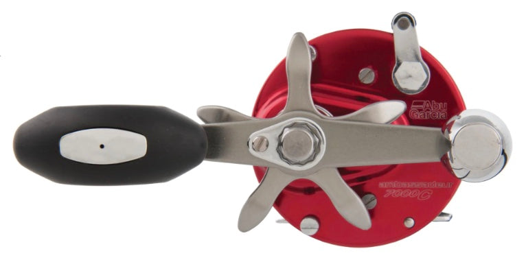 abu garcia ambassadeur 7001i left hand wind reel Abu Garcia C-7000 EZ Bait & Tackle The 6 pin centrifugal brake delivers controlled casting while the extended bent handle with power knob gives anglers additional torque and power for hard pulling fish Abu Garcia Ambassadeur C-7001
