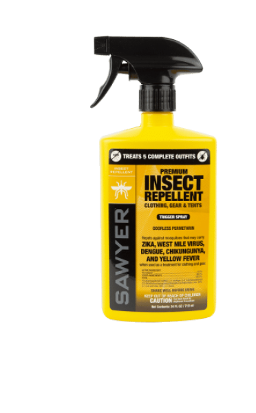 Sawyer Permitherin Trigger Spray 24 Ounce Clothing and Gear Insect Repellent